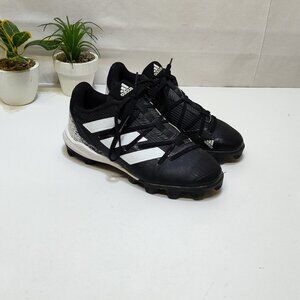 Adidas Adizero Afterburner 8 Baseball MD Cleats Boy 3 Breathable Mid-Cut Shoes